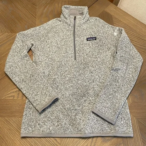 Patagonia Better Sweater 1/4-Zip Fleece Jacket - Gray - Picture 8 of 14